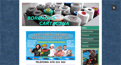 Desktop Screenshot of bordadoscartagena.com